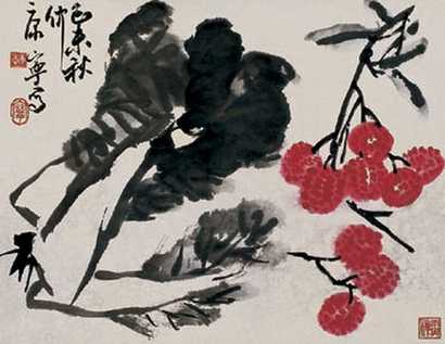 康宁 蔬果 立轴